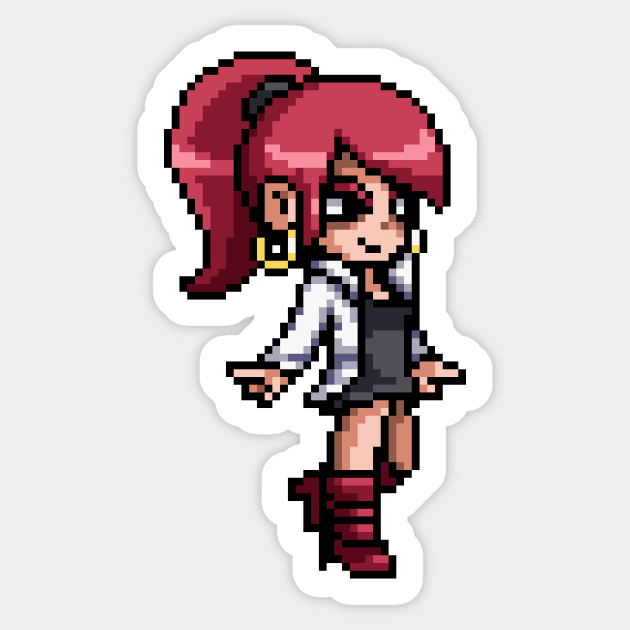 Envy Adams Sprite Sticker by SpriteGuy95